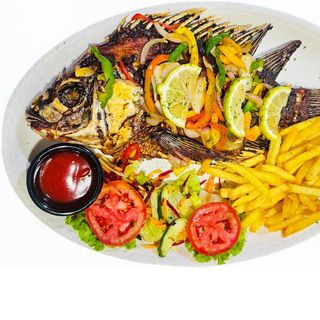 Whole Fried Tilapia