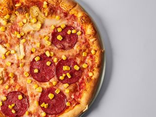 Піца з курячим філе і салямі (470г)