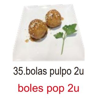 35. Bolas De Pulpo (3 Pza.)