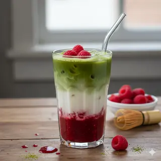 Matcha lampone