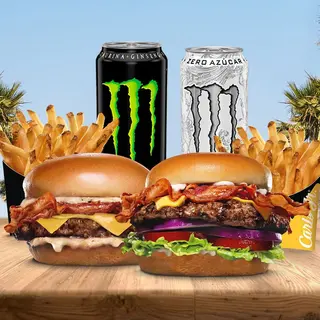 Combo Monster Burger Para 2