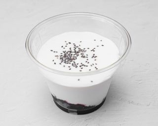Vasito De Yogurt, Compota De Arandanos
