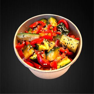 Salata de castraveti picanti in stil chinezesc