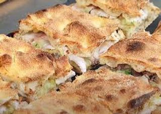 Focaccia porchetta e scamorza