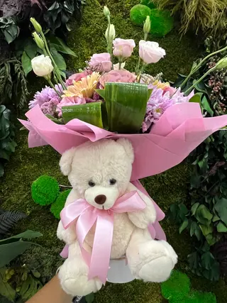 Bouquet Teddy