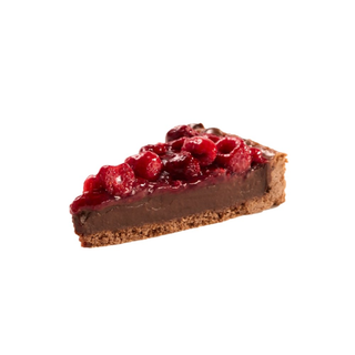 Tarta czekoladowa z malinami