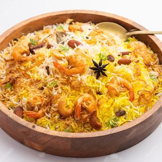 Biryani de Camarão