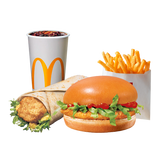 Duo Mabrouk : P'tit Wrap + Chickenburger