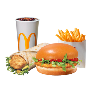 Duo Mabrouk : P'tit Wrap + Chickenburger