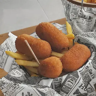 Ración De Croquetas De Jamón De La Casa