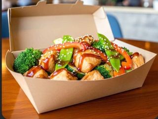 Курка теріякі з овочами (300g)