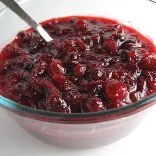 Salsa de arándanos