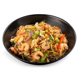 Скляна локшина з креветками Р(на вин)