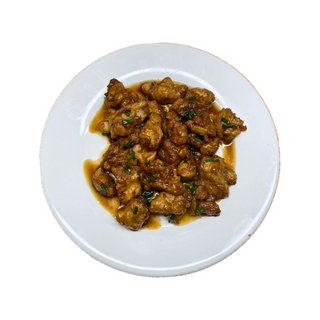 жареная курица с чесноком (350 гр.)