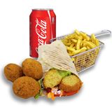 Menú Taco falafel vegetal 