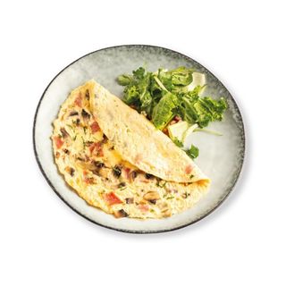 Омлет с ветчиной и сыром