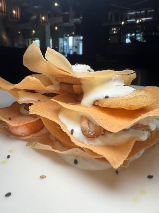 Millefoglie di pesce mix alla plancia