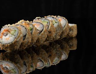 Темпура с лососем