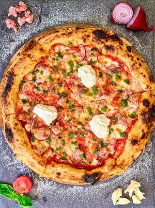 Pizza Salsiccia Grande Ø32cm