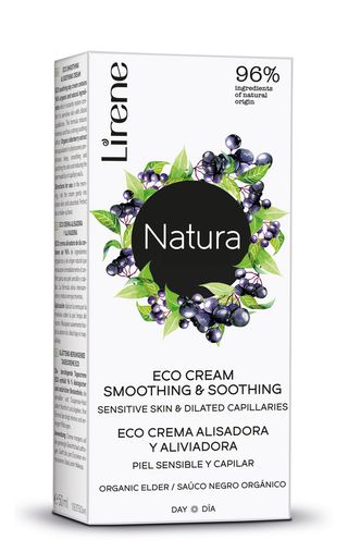 Crema de zi  LIRENE, cu extract organic de soc, 50ml