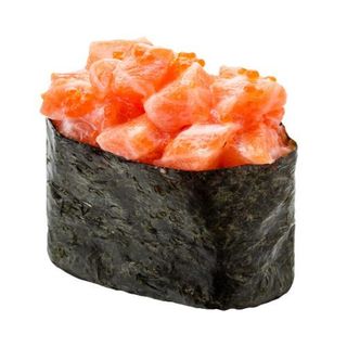 Gunkan De Salmón Con Tobiko (2 Pzs.)