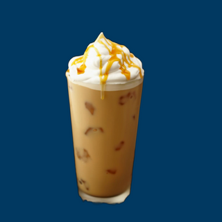 Iced Toffe Nut Latte