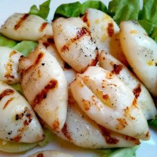 Calamar baby la gratar