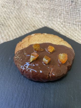 Galleta De Avena Chocolate Y Naranja 