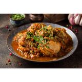 Local food + chicken stew