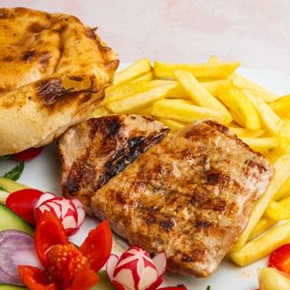 Bela vešalica - porcija