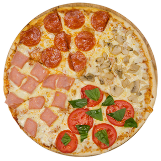 pizza cuatro estaciones (mediana)