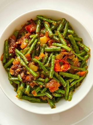Chilly garlic french beans