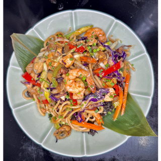 Wok gambas teriyaki 