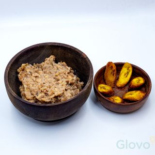 Ewa Agoyin With Plantain