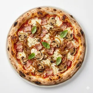 Pizza Piamontesa (30 cm.)