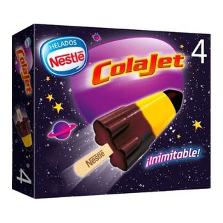 Helado Colajet Nestlé Sin Gluten 4 Ud.