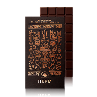 Шоколадні Тафлі Чорні Перу, 80г