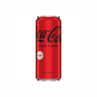Coca cola zero 0,33l puszka (0,33L)