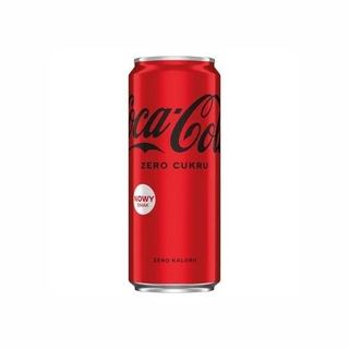 Coca cola zero 0,33l puszka (0,33L)