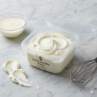 Vaschetta panna montata fresca S circa 250 g