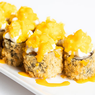 439.Hosomaki mango fritto(6pz)炸芒果小卷