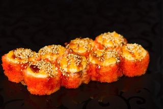 Запеченный ролл "Калифорния"