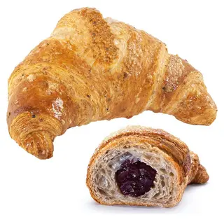 Cornetto con marmellata frutti di bosco