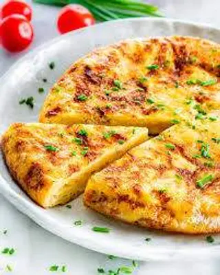 Cheese Spanish omelette