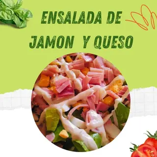 2. Ensalada De Jamón Y Queso