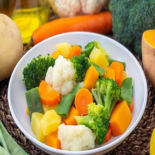 Verduras vapor (ración 370 Cc.)