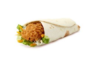 Greek Wrap Poulet