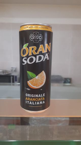 Oran soda lattina