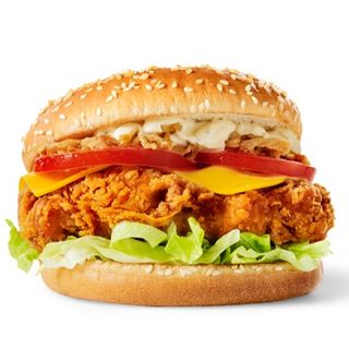 Chicken Burger Menu