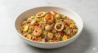 Arroz Chaufa De Mariscos